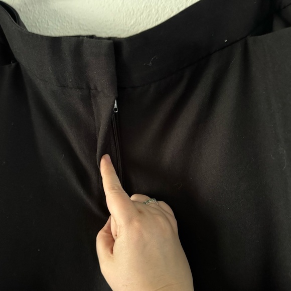 Black Tailored Trouser Minimalist Chic Curvy Fit Size 20W JM Collection EUC - Picture 9 of 12